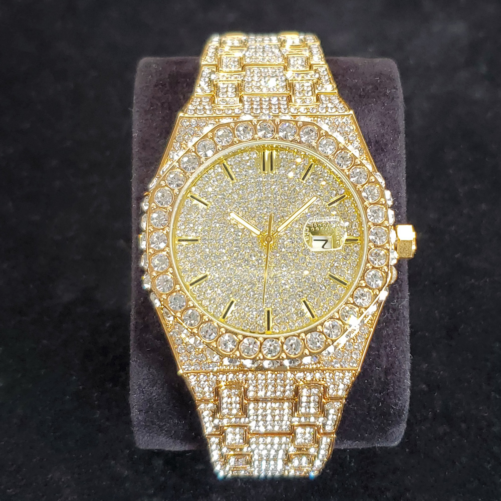 Luxury Watch Iceberg - Erkekler İçin Lüks Elmas Altın Saatler