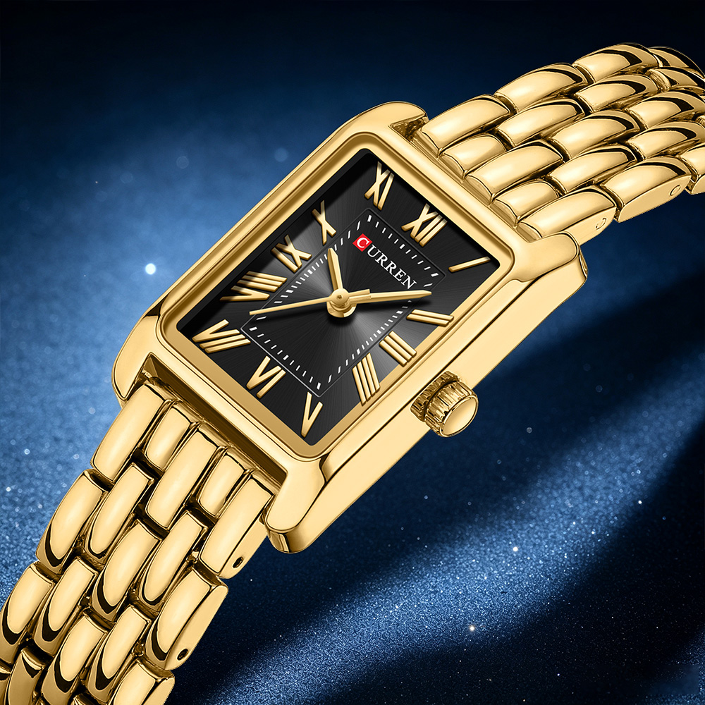 Luxury Watch Apple - CURREN Lüks Bayan Moda Kuvars Saat
