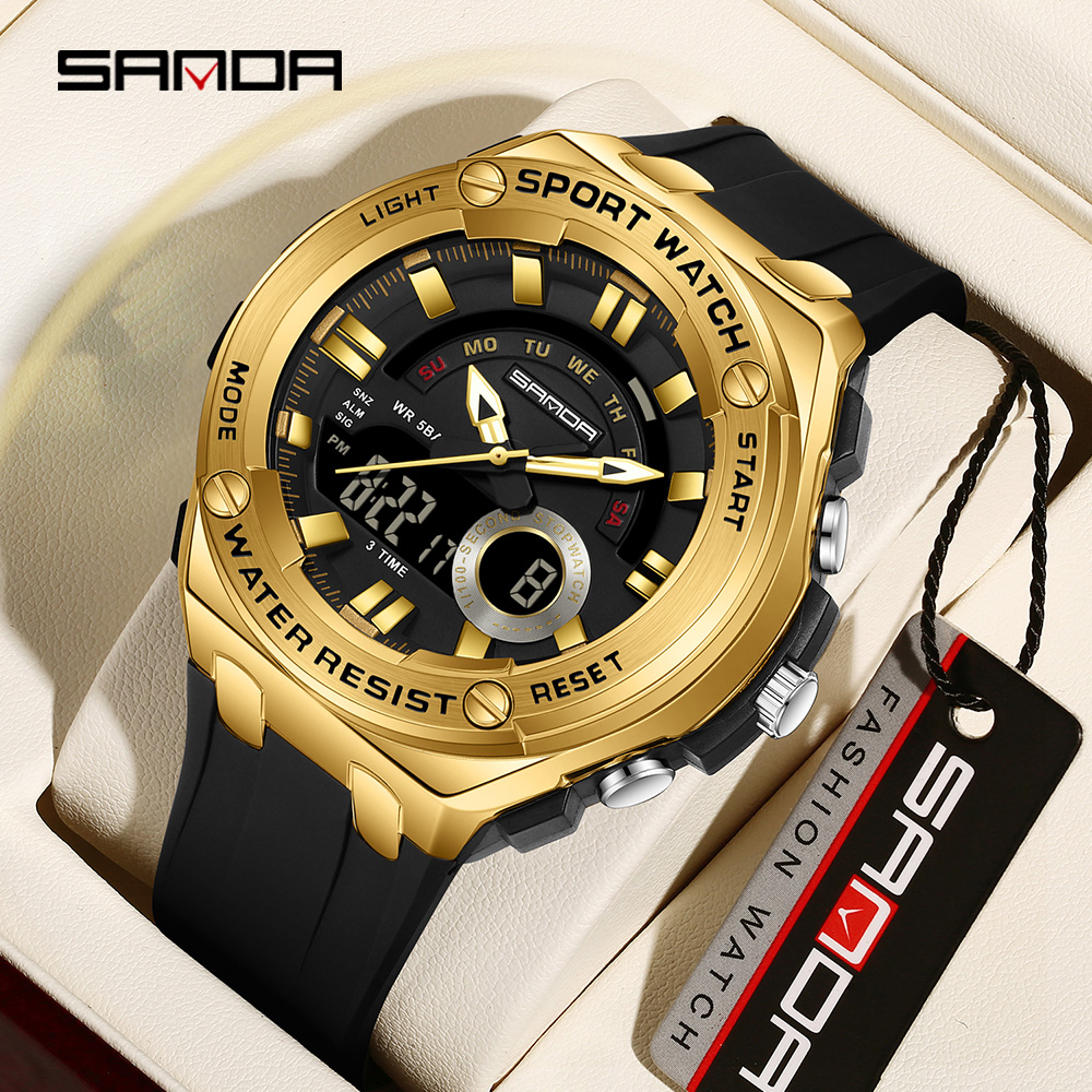 Luxury Watch Shop - SANDA Yeni Sıcak Satış erkek Elektronik