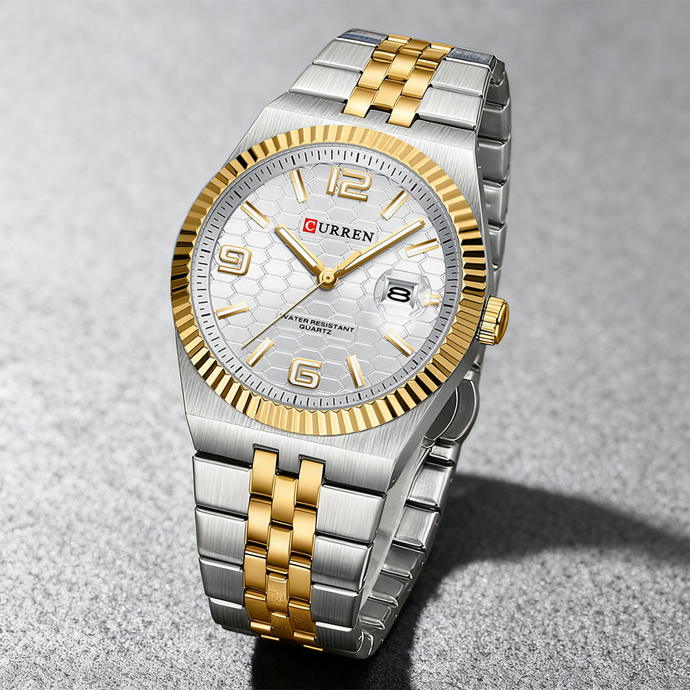 CURREN Şık Erkek Kuvars Saati  - Luxury Watch Apple incelemesi ve fiyatı