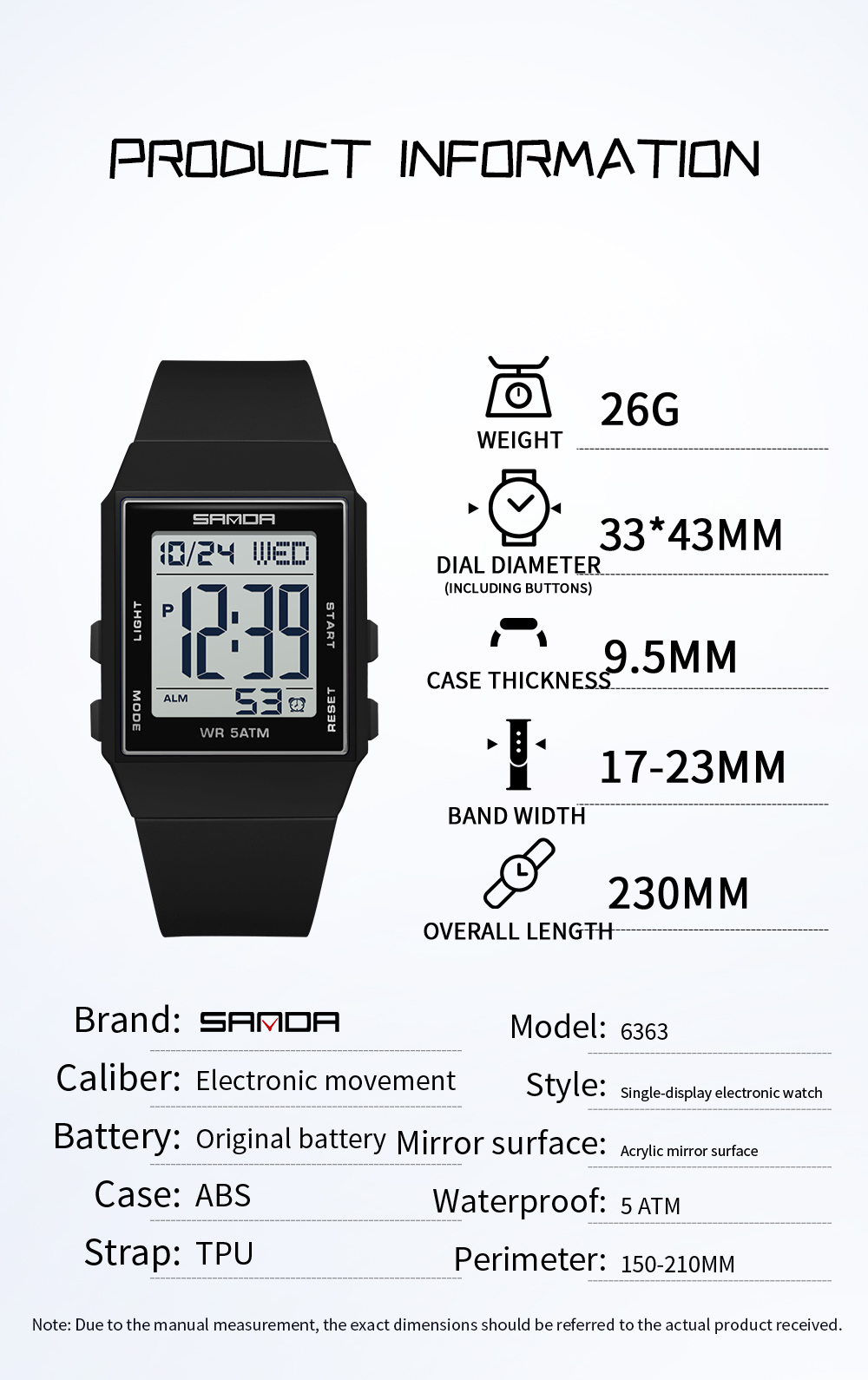 SANDA Öğrenci Rahat Dijital Sa - Luxury Watch Shop incelemesi ve fiyatı