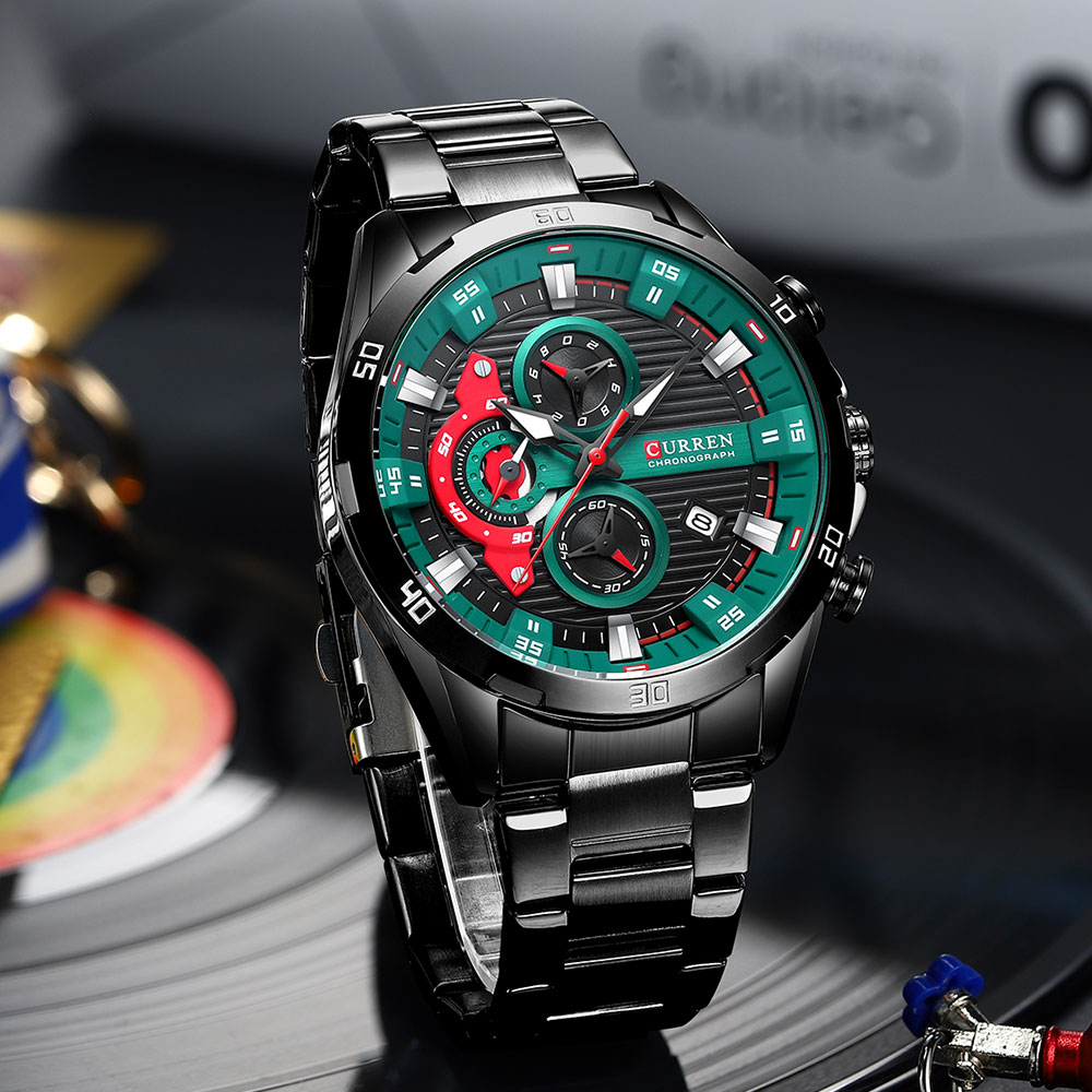 Saatler için erkekler CURREN a - Luxury Watch Apple incelemesi ve fiyatı