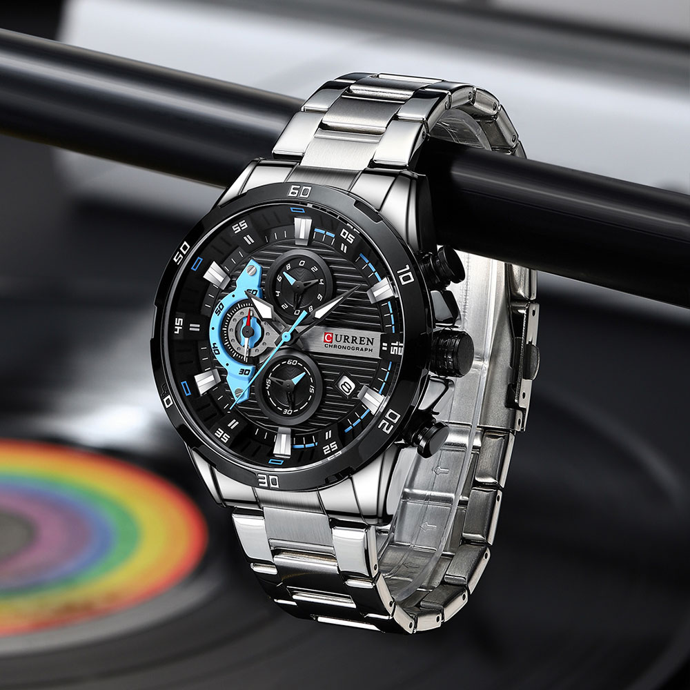 Saatler için erkekler CURREN a - Luxury Watch Apple incelemesi ve fiyatı