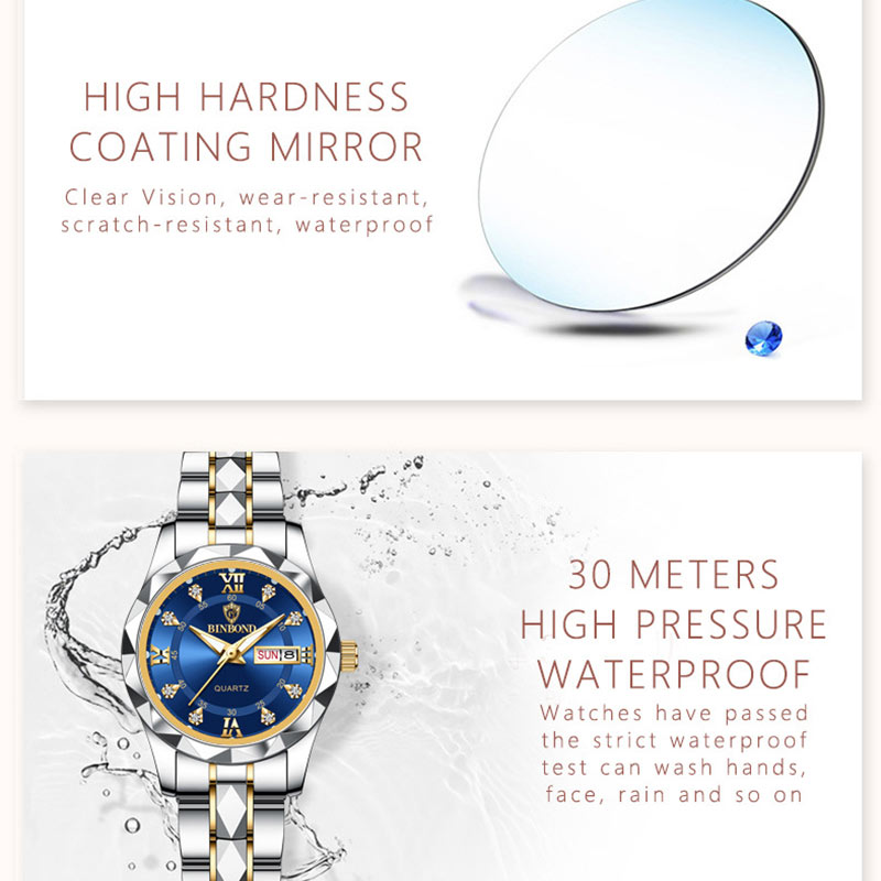 BINBOND Üst Marka Lüks Moda İş - Luxury Watch Brand For Women incelemesi ve fiyatı