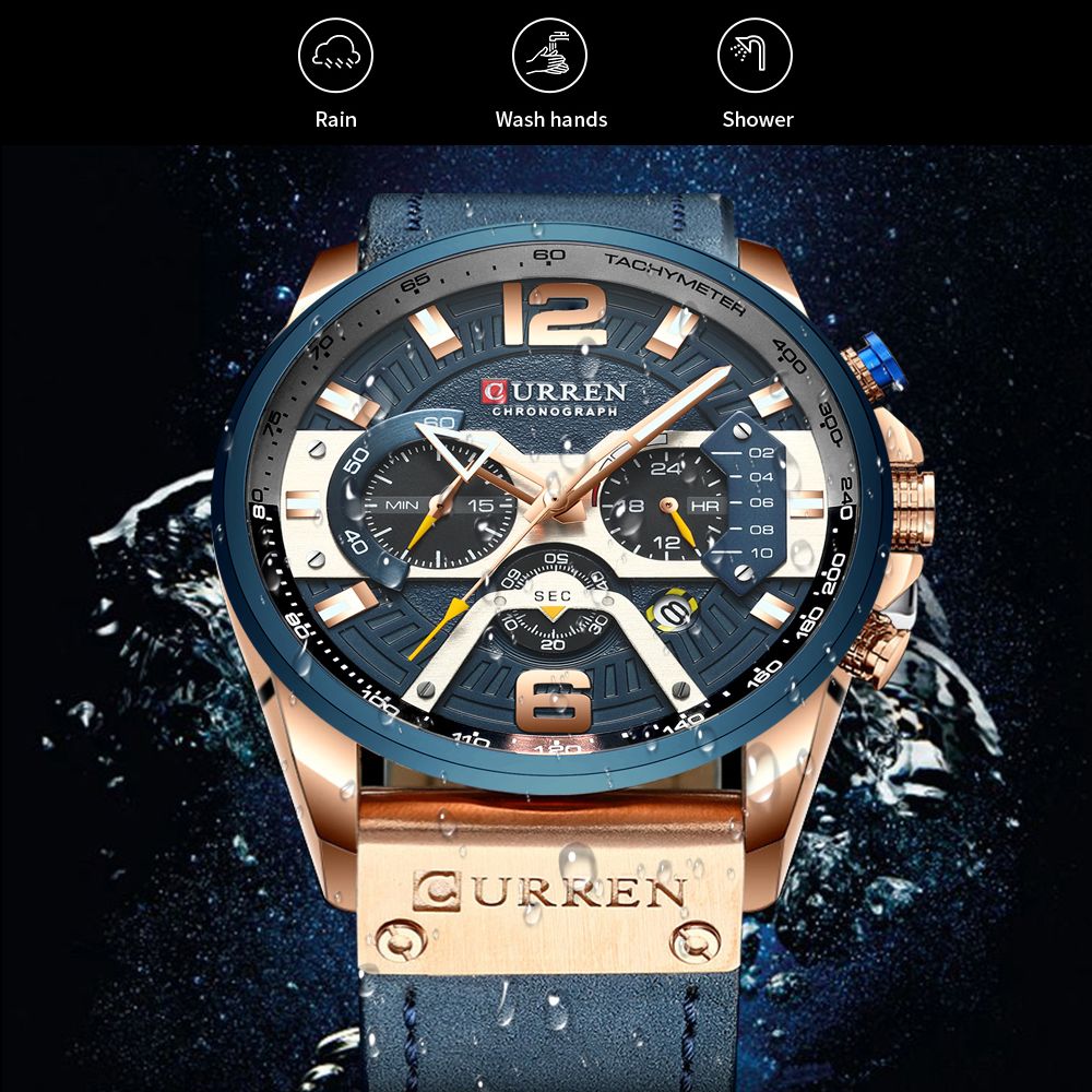 CURREN Yepyeni Moda Tarih Kuva - Luxury Watch Apple incelemesi ve fiyatı
