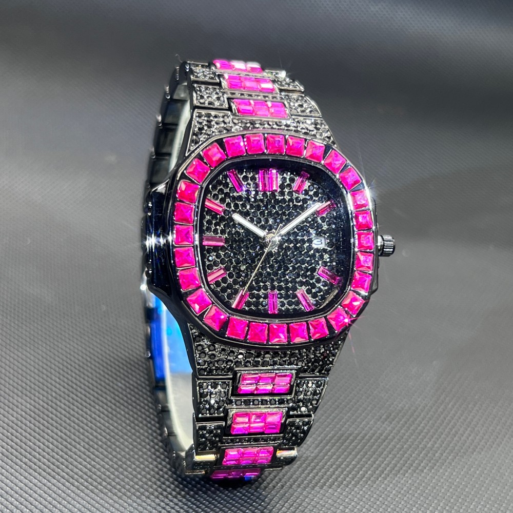 MISSFOX Lüks Erkek Saati Gül R - Luxury Watch Iceberg incelemesi ve fiyatı