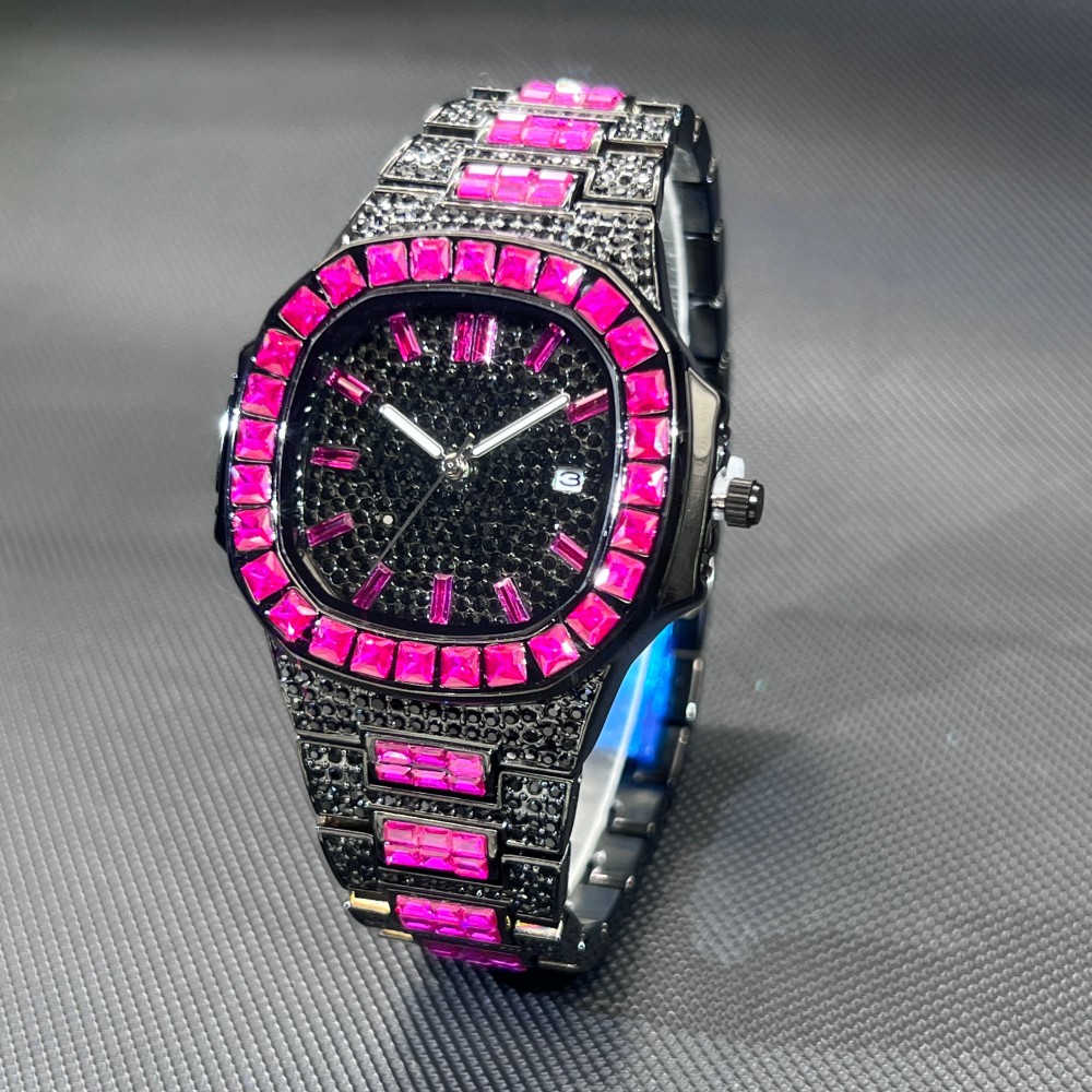 MISSFOX Lüks Erkek Saati Gül R - Luxury Watch Iceberg incelemesi ve fiyatı
