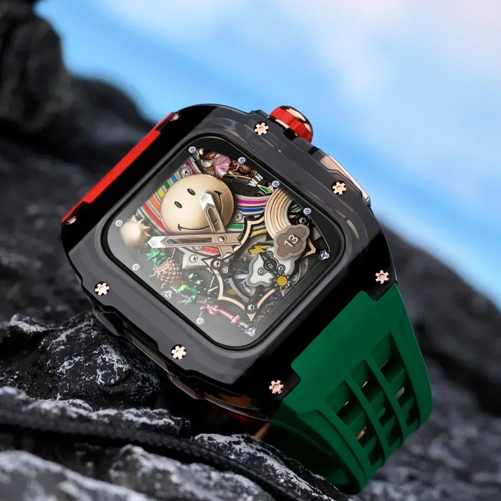 Lüks buzul modifikasyon kiti i - Luxury Watch Apple incelemesi ve fiyatı