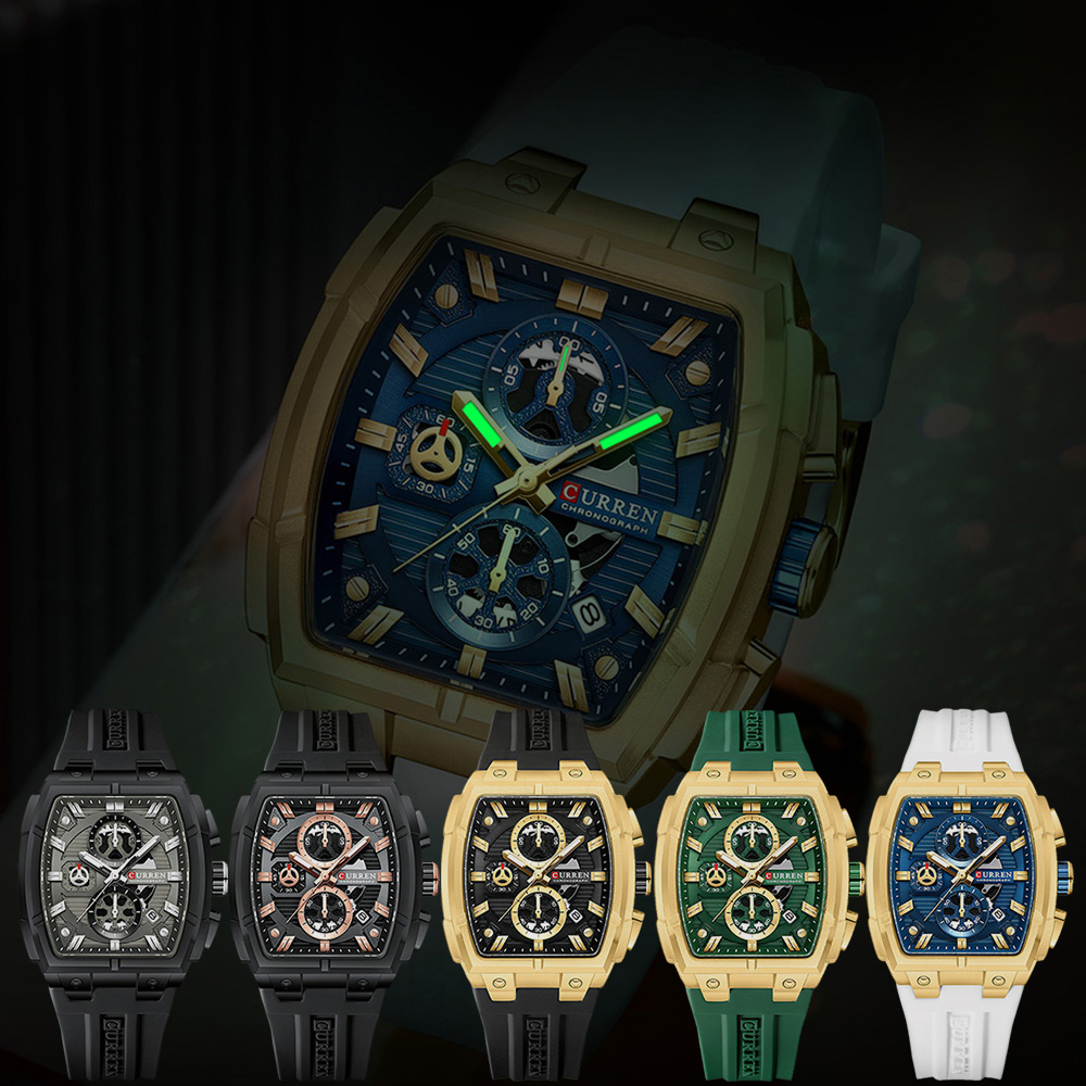 CURREN Lüks Vintage Erkek Spor - Luxury Watch Vintage incelemesi ve fiyatı