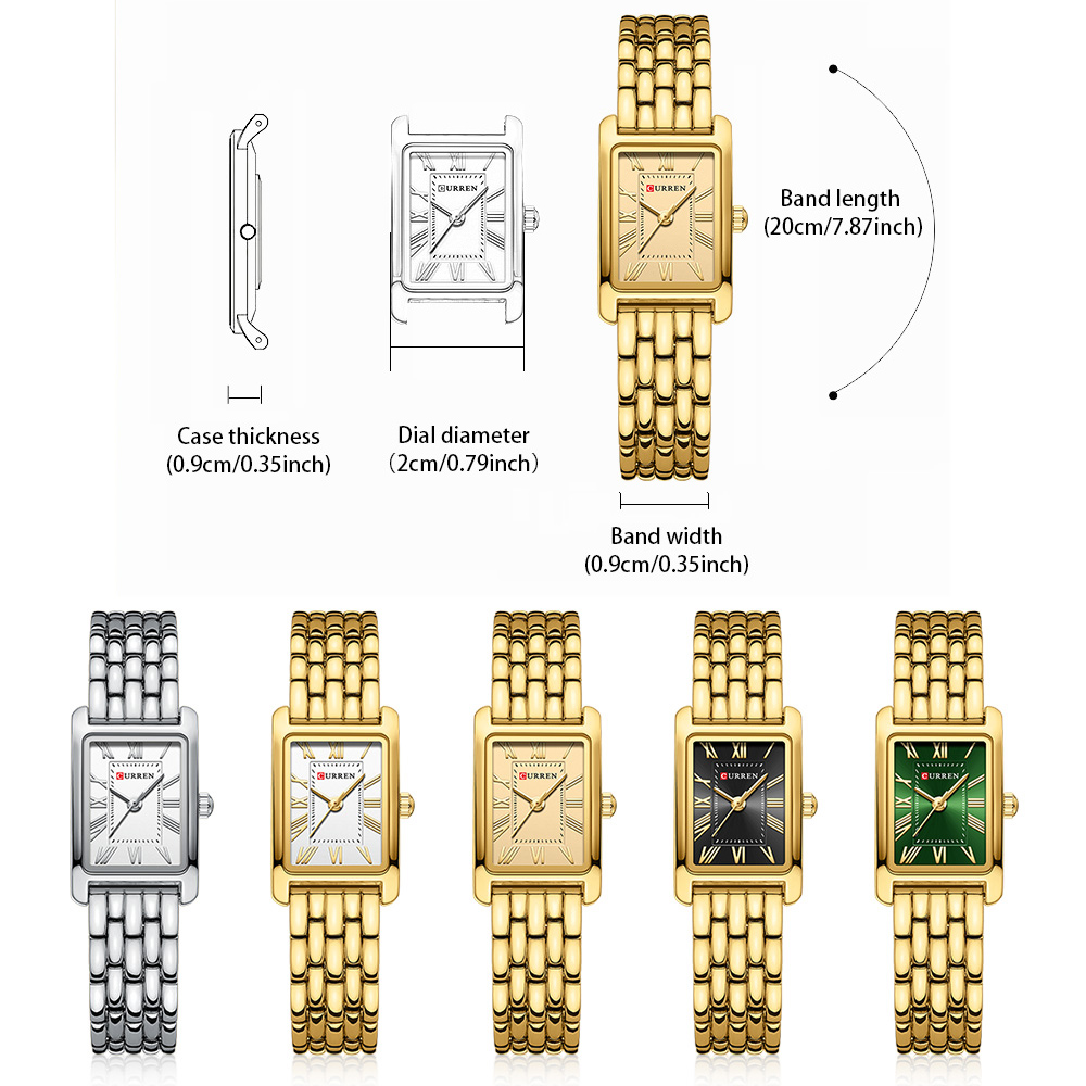CURREN Lüks Bayan Moda Kuvars  - Luxury Watch Apple incelemesi ve fiyatı