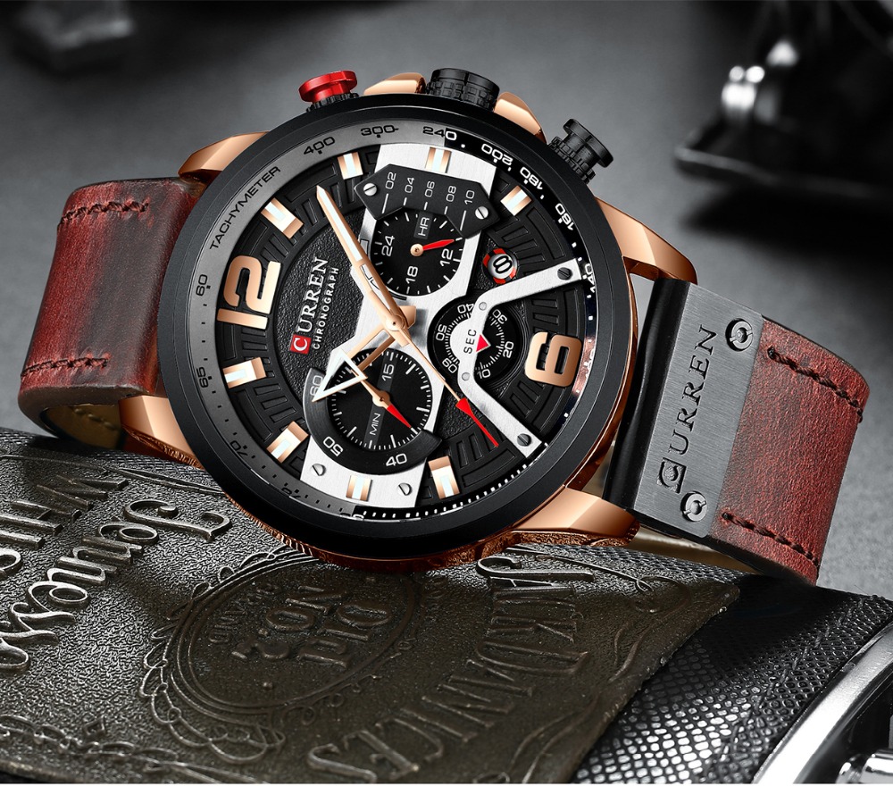 CURREN yeni erkek rahat spor k - Luxury Watch Apple incelemesi ve fiyatı
