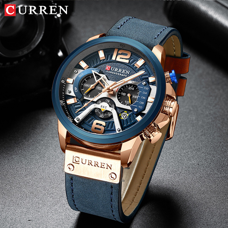 CURREN yeni erkek rahat spor k - Luxury Watch Apple incelemesi ve fiyatı