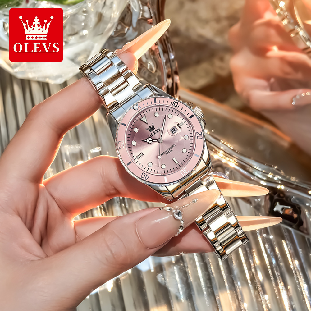 OLEVS Lüks Kuvars kadın Saatle - Luxury Watch Cheap incelemesi ve fiyatı