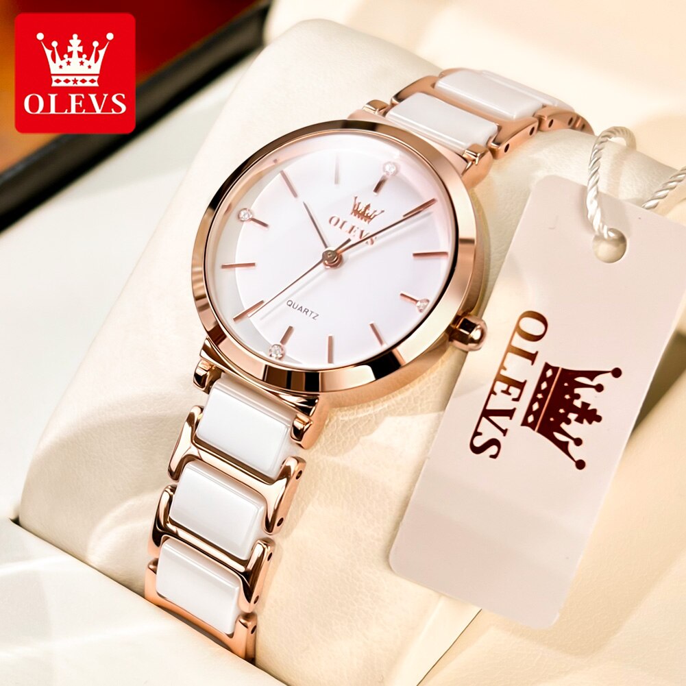 OLEVS moda kadın saatler Relog - Luxury Watch Cheap incelemesi ve fiyatı